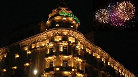Fireworks Westin Excelsior Rome Via Veneto