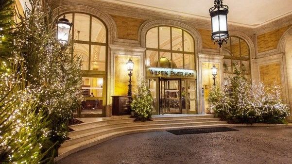Christmas Via Veneto Westin Excelsior Rome